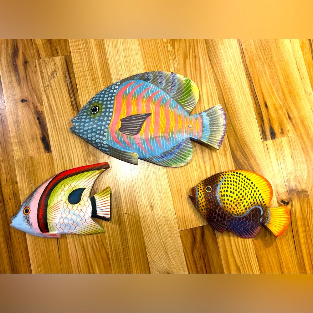 FISH WALL DECOR -ocean theme